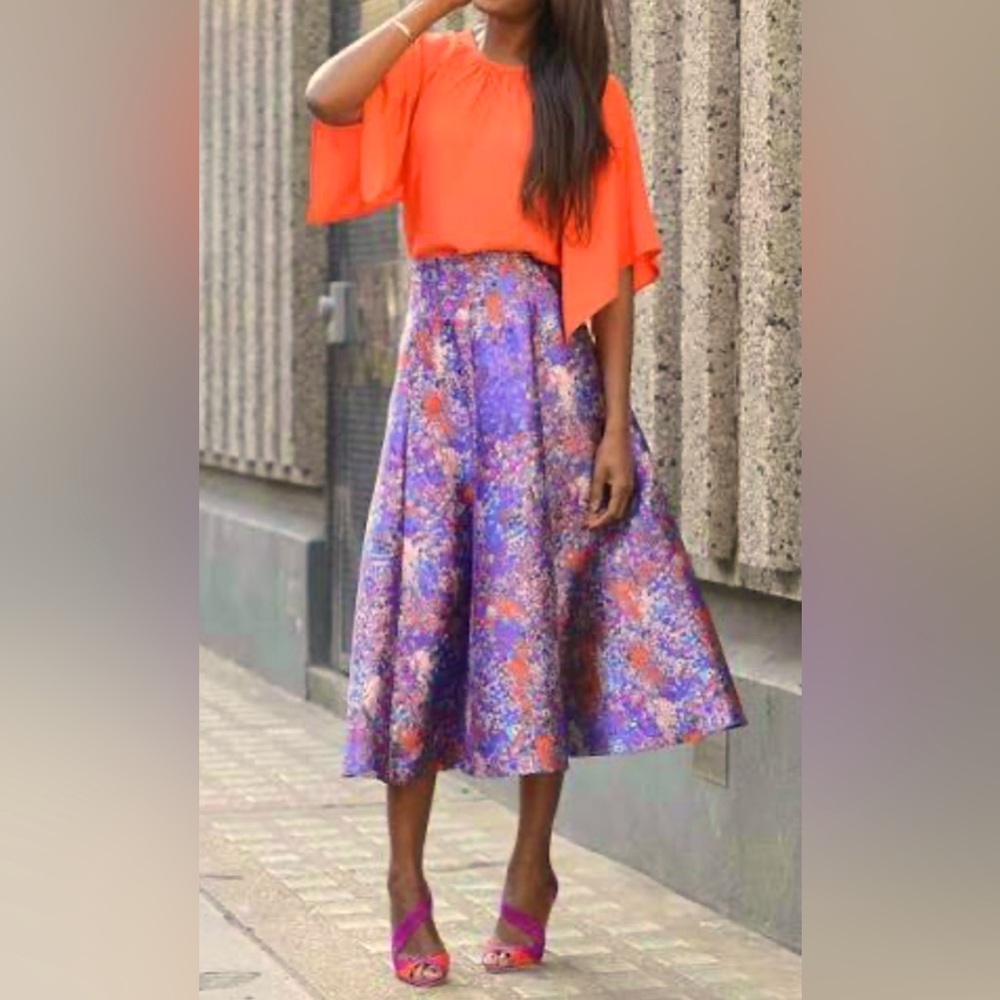LK Bennett Floral Skirt
